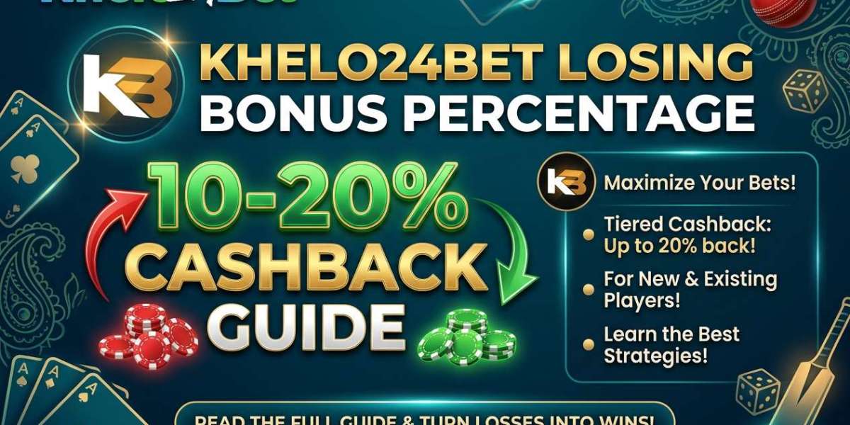 Khelo24Bet Losing Bonus Percentage: 10-20% Cashback Guide