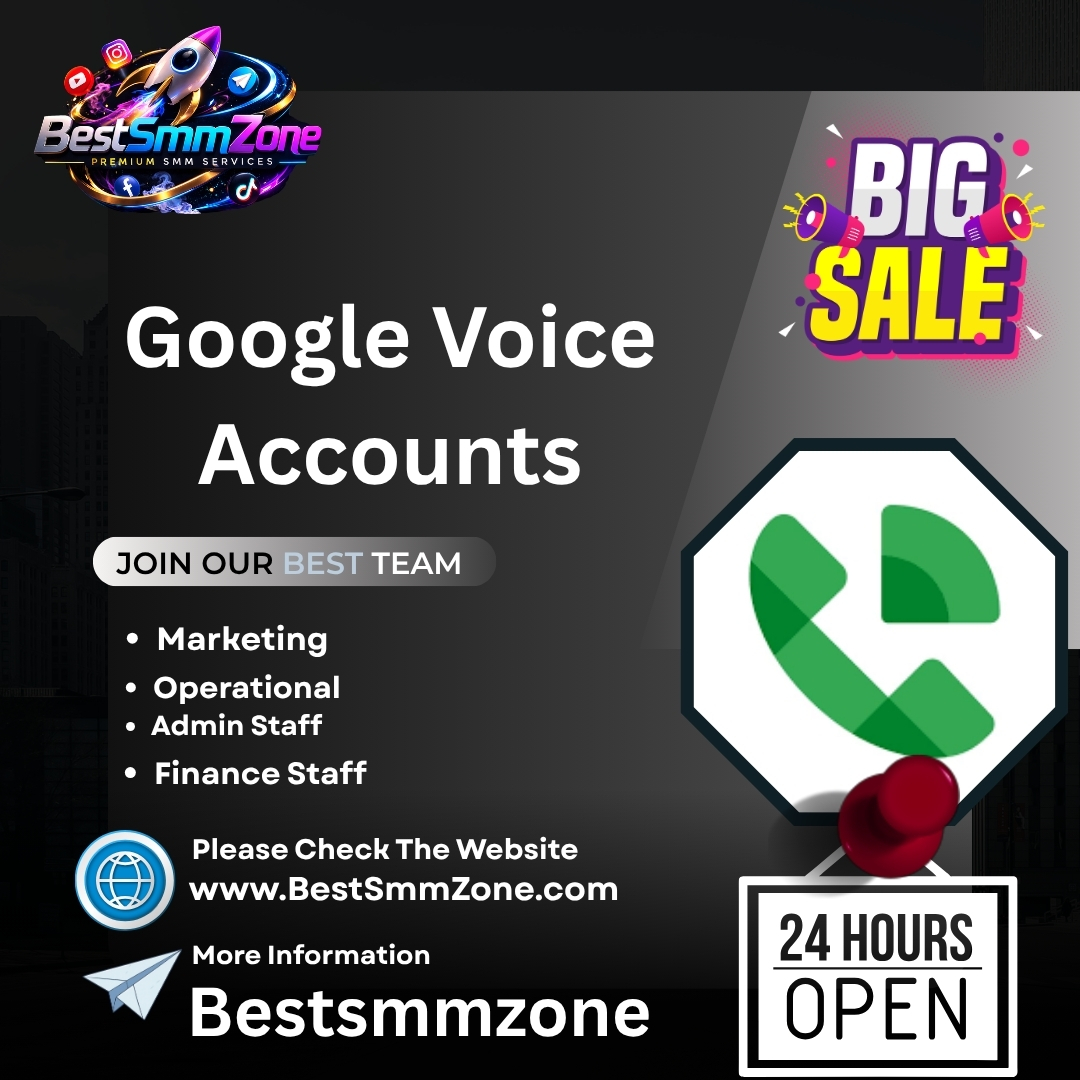 Google Voice Accounts - Best SMM Zone