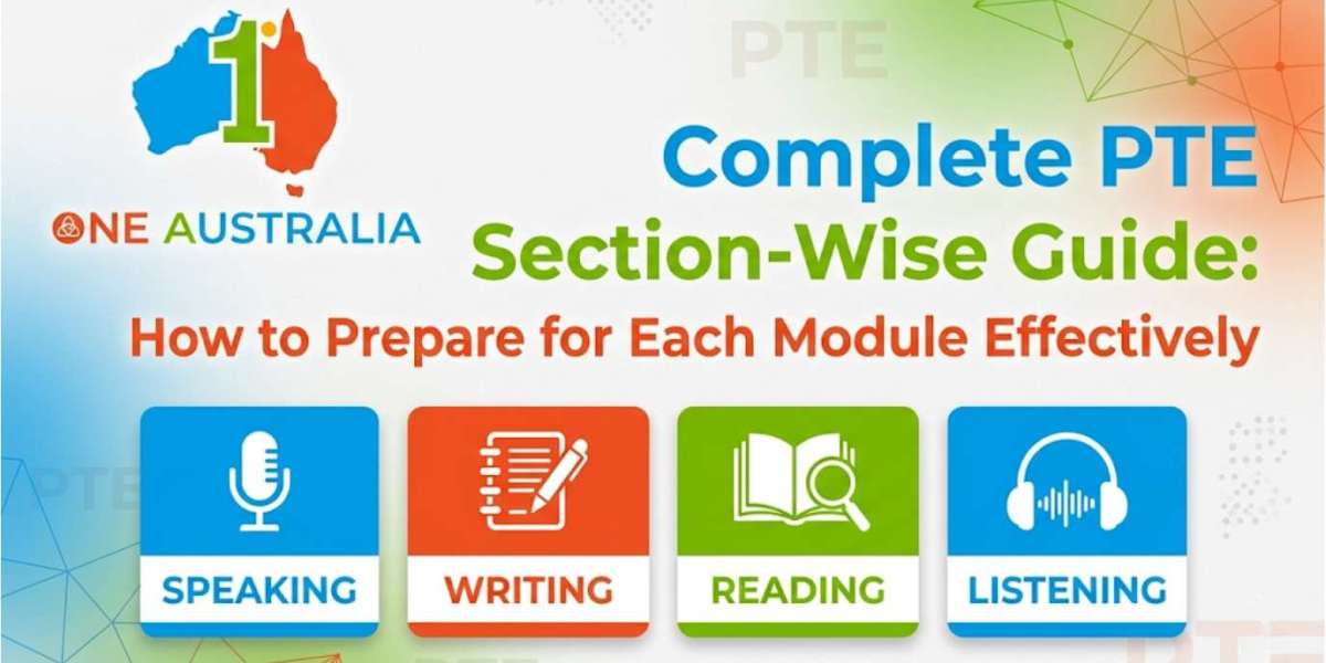 Complete PTE Section-Wise Guide: How to Prepare for Each Module Effectively