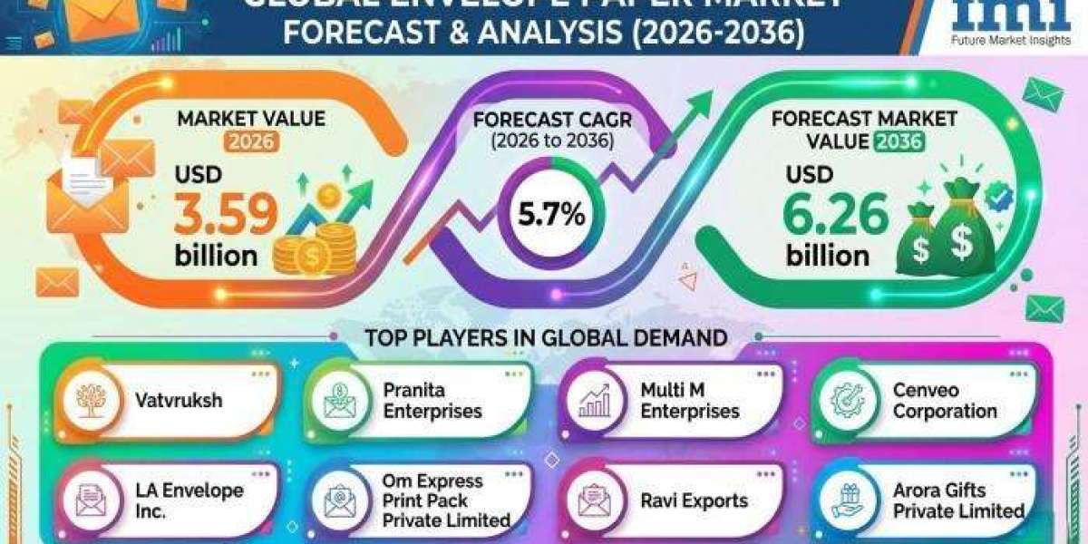 Envelope Paper Market In Depth Analysis, Growth Strategies and Comprehensive Forecast 2026 to 2036