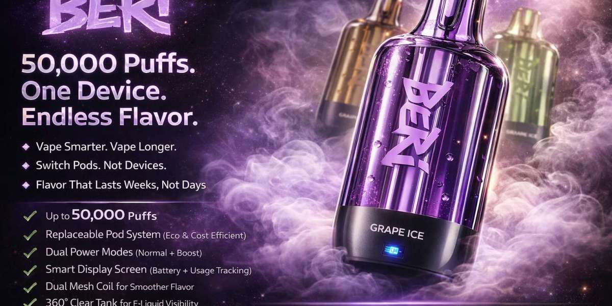 BERI CLIQ 50K: The Everyday Vape You Need