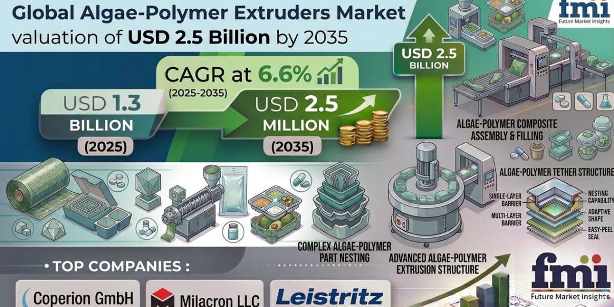 Algae-Polymer Extruders Market Size, Share & Forecast with Innovation and Sustainability Insights 2035
