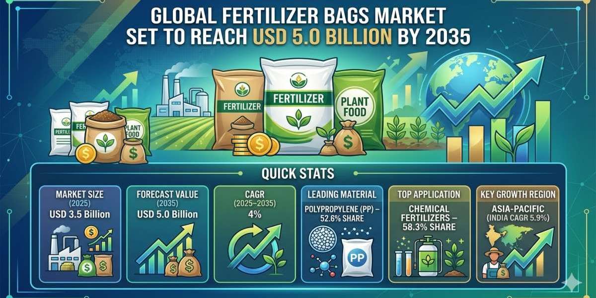 Global Fertilizer Bags Market Set to Reach USD 5.0 Billion by 2035