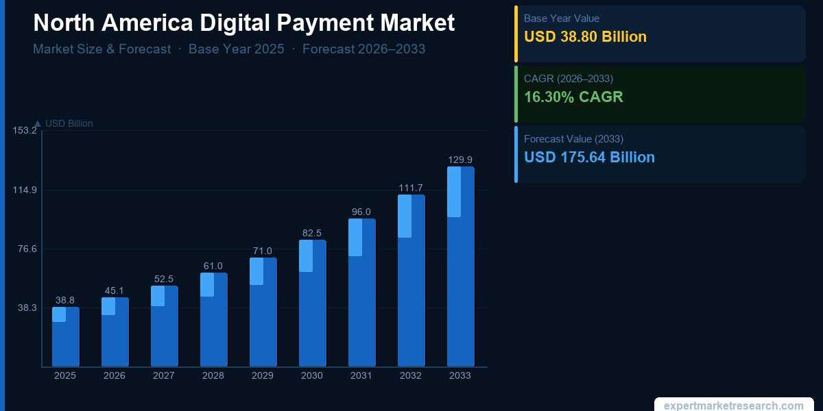 North America Digital Payment Market Analysis, Revenue, Growth & Forecast 2035