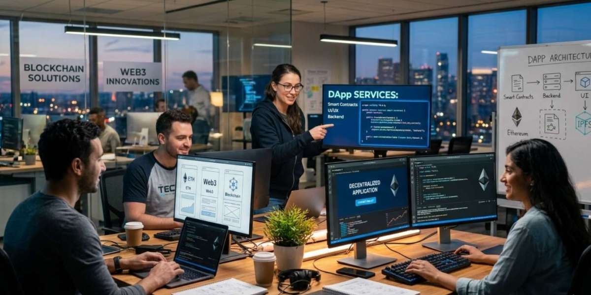 Building the Future with DApp Development Services and Blockchain DApp Builder