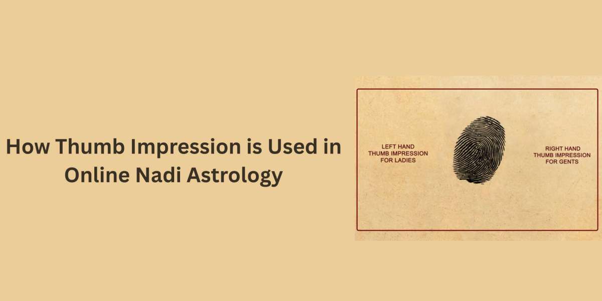 How Thumb Impression is Used in Online Nadi Astrology