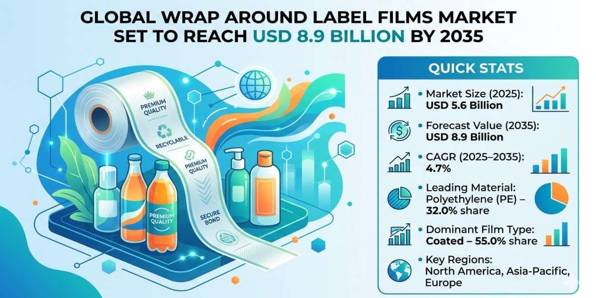 Global Wrap Around Label Films Market Set to Reach USD 8.9 Billion by 2035