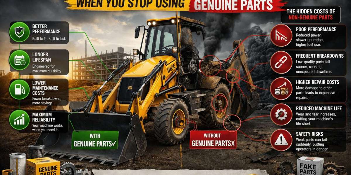 What Happens to Your JCB Machine When You Stop Using Genuine Parts