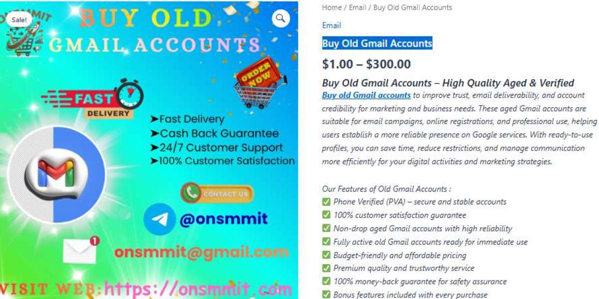 8 Top Sites to Buy Old Gmail Accounts (PVA & Aged)