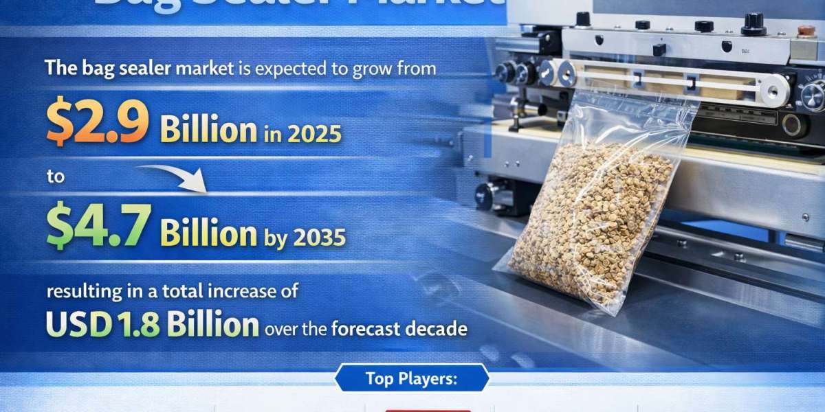Bag Sealer Market Size to Grow from USD 2.9 Billion in 2025 to USD 4.7 Billion by 2035