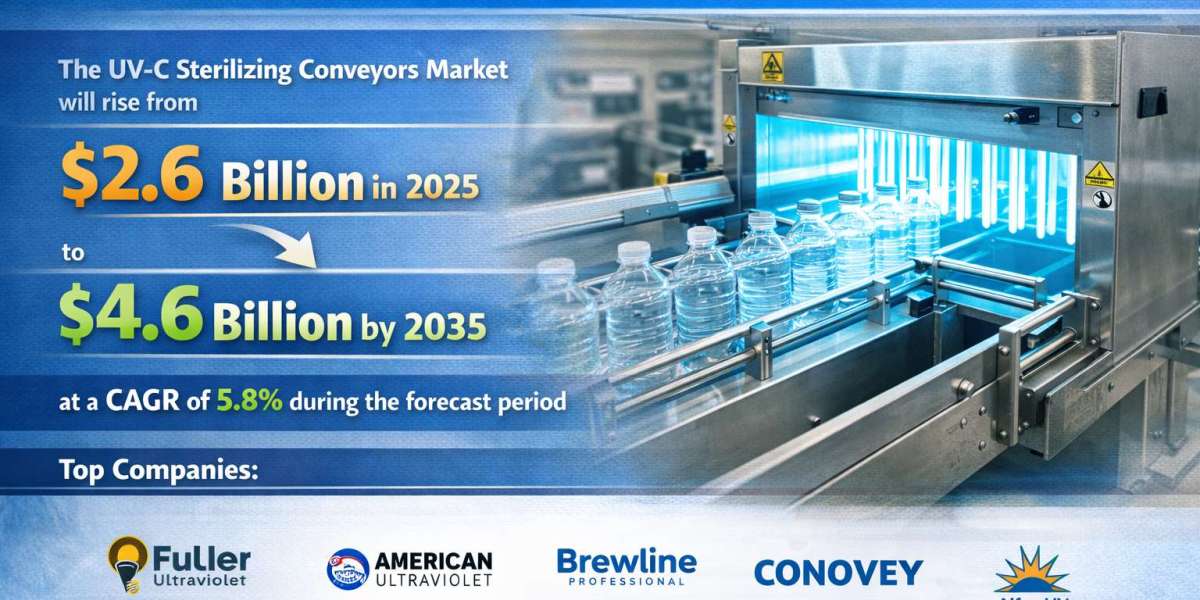 UV-C Sterilizing Conveyors Market Forecast 2035: USD 4.6 Billion Opportunity at 5.8% CAGR