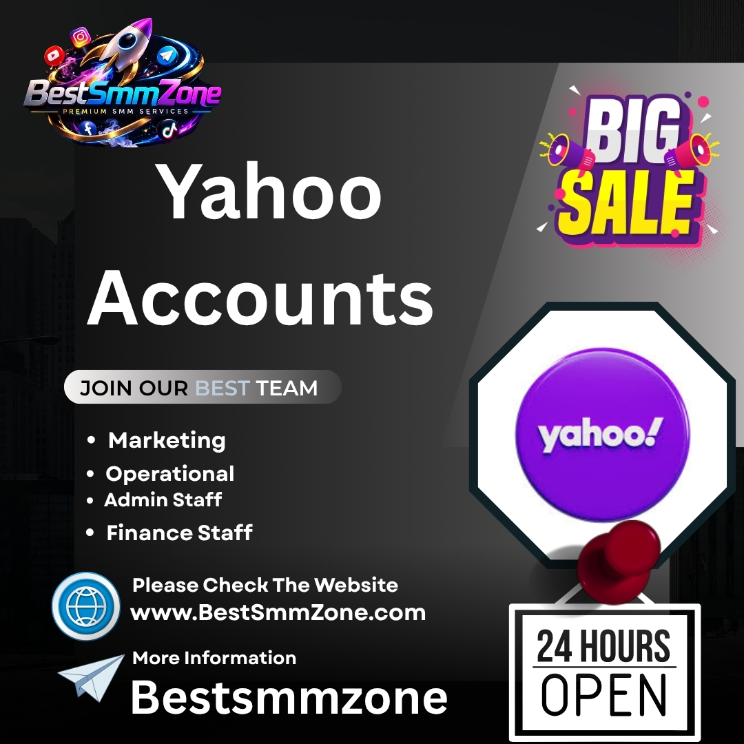 Yahoo Accounts - Best SMM Zone Cheap Price & Fast Delivery