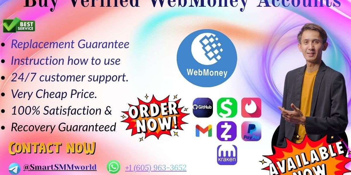 Best Sources to Buy Verified WebMoney Accounts in the Usa: Trusted & Secure In today's fast-paced digital oder 