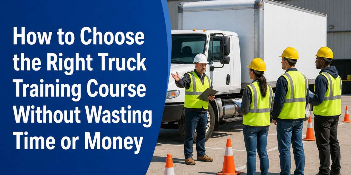 How to Choose the Right Truck Training Course Without Wasting Time or Money