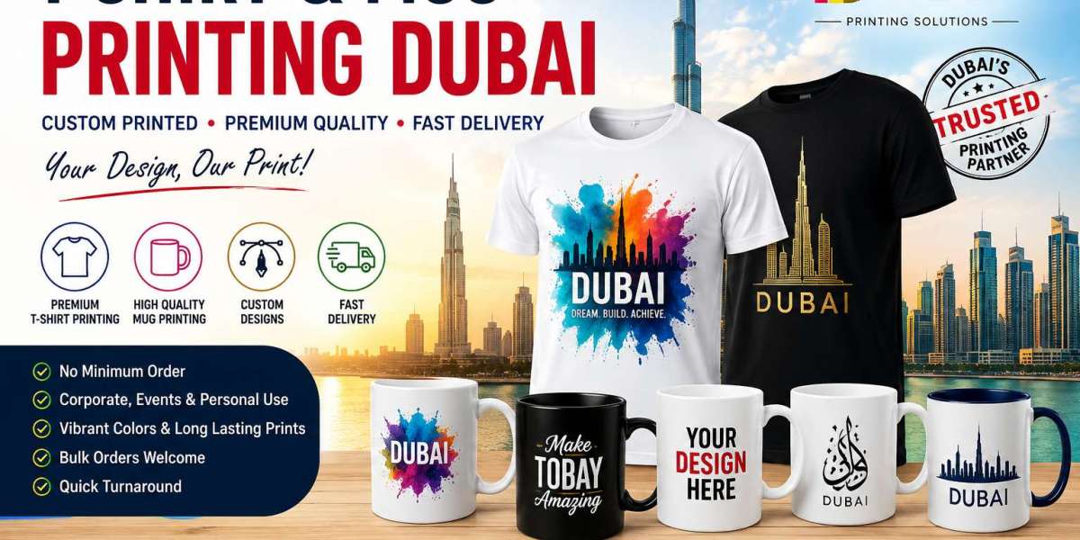 T Shirt & Mug Printing Dubai: What Businesses and Creators Actually Need